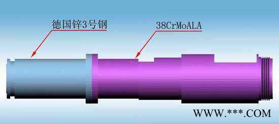 吸塑機配件_立式注塑機螺桿_65熔噴布機單螺桿