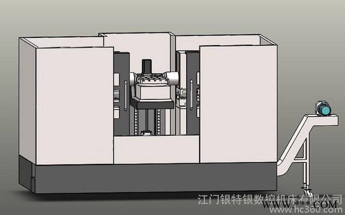 數控機床-雙臥式加工中心