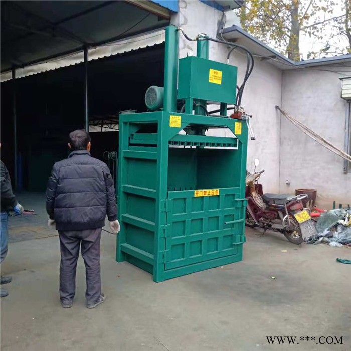 車床廢料打包機 立式飼料袋子擠包壓塊機 廢紙壓縮機