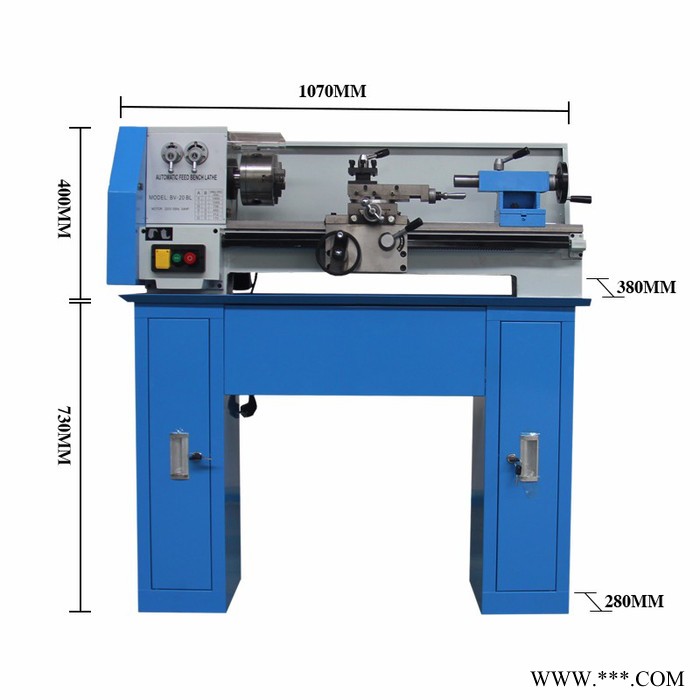 BV20-BL小型家用車床木工加工金屬多功能機床微型高精度車床DIY機器教學**出口全球