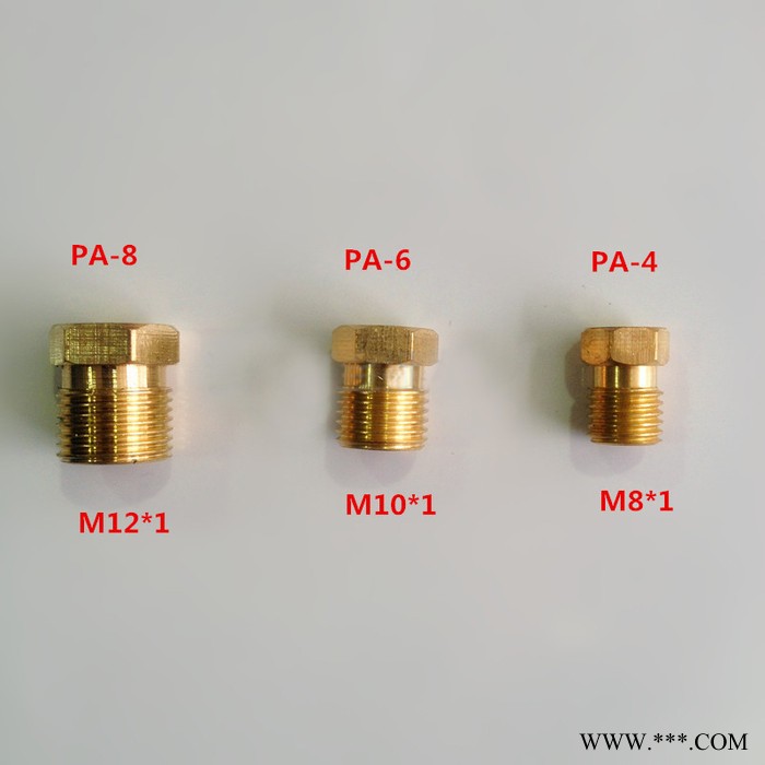 PA油管接頭 銅接頭 數(shù)控機(jī)床卡套接頭 介子接頭 電動(dòng)潤(rùn)