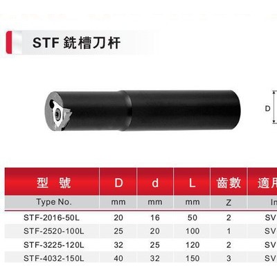 STF銑槽刀桿數控銑床加工中心CNC數控刀具