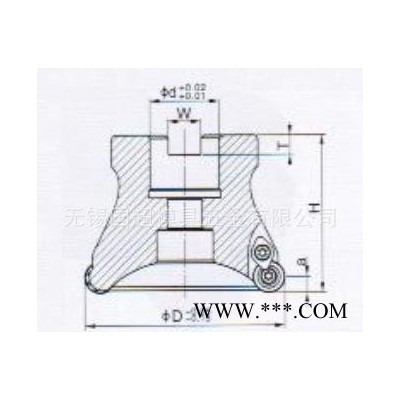 臺灣進口粗銑圓鼻刀盤R5R6數控銑床加工中心CNC數控刀具