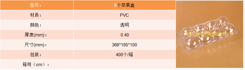 8個蘋果盒