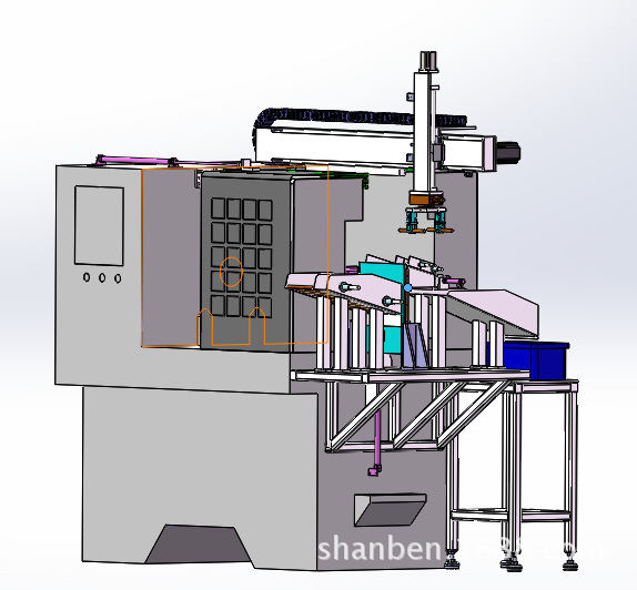 數(shù)控車床機械手